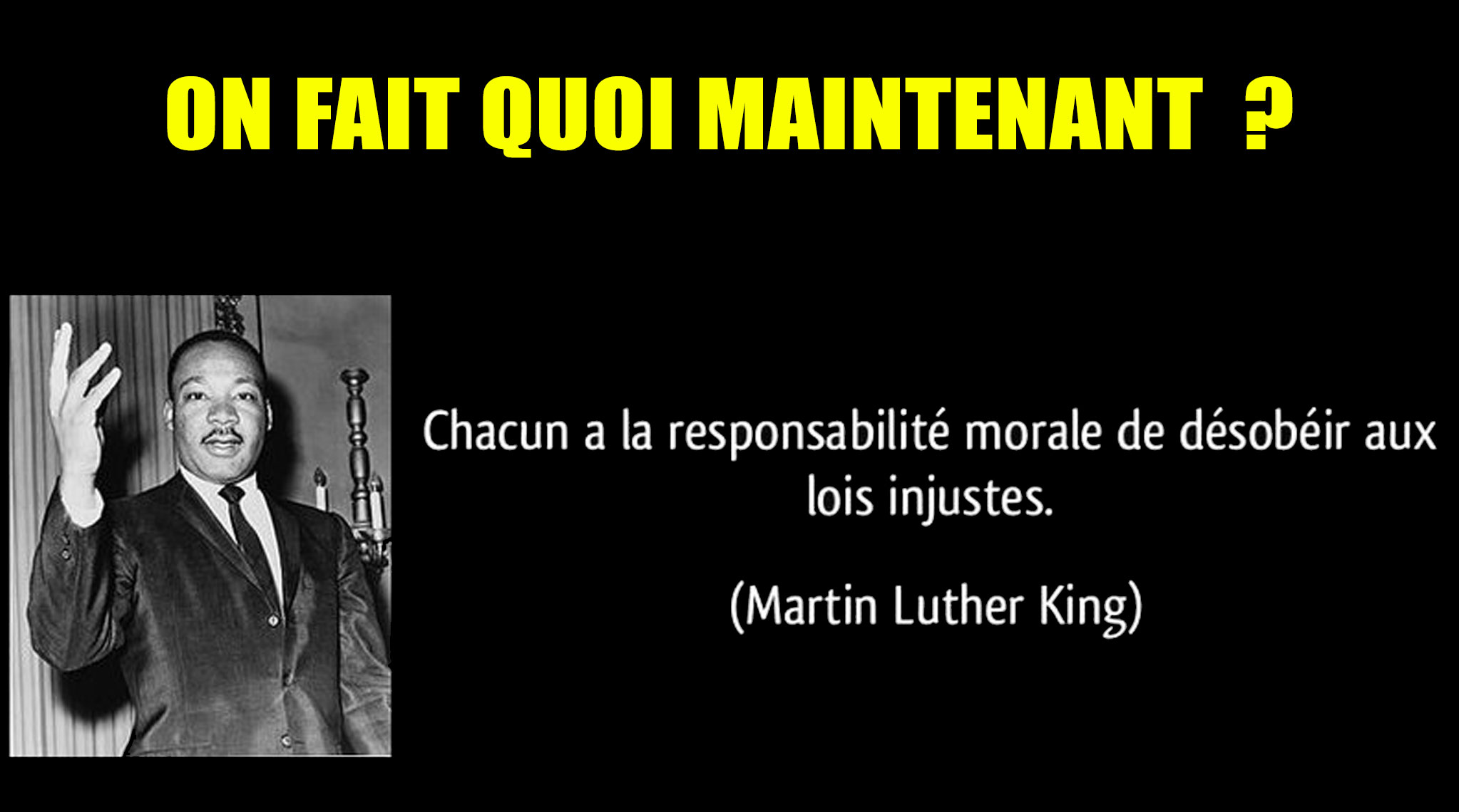 Les manifs, c’est bien, mais après ?