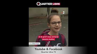 Masque obligatoire : Que pensent les collégiens ? "Allemagne"